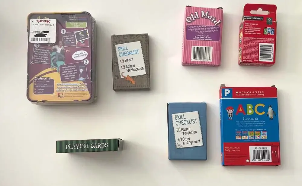 Act Too Board Game and Educational Card Games Bundle